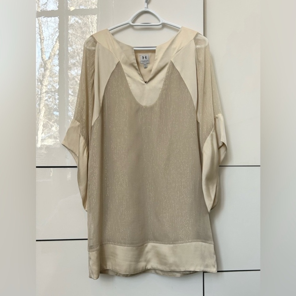 Elegant Cream Women's Top